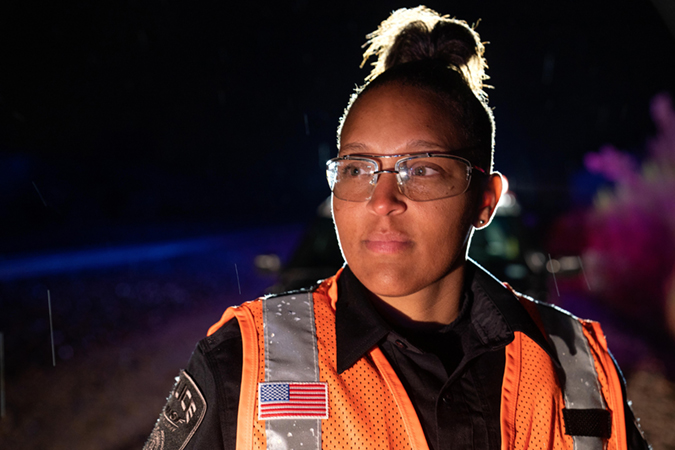 BNSF Police Deputy Chief Ebony Harris BNSF Police Deputy Chief Ebony Harris